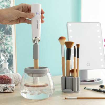 Limpiador y Secador Automático de Brochas de Maquillaje Maklin Innova