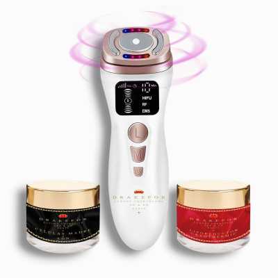 Rejuvenating Treatment Drakefor MINI HIFU RF LIGHT TERAPY HOME White U