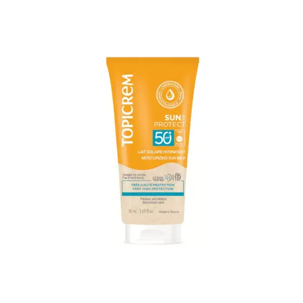 Leche Solar Topicrem SPF 50+ 50 ml Hidratante