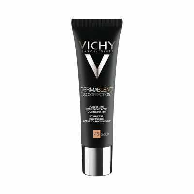 Base de Maquillaje Fluida Vichy Dermablend 3D Make-Up 45-gold Spf 15 3