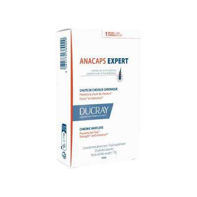 Complemento Alimenticio Anticaída para el Cabello Ducray Anacaps Expe