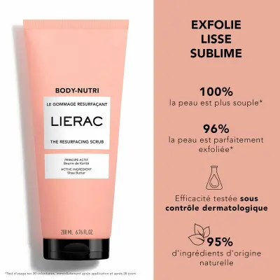 Exfoliante Corporal Lierac BODY-NUTRI Regenerador