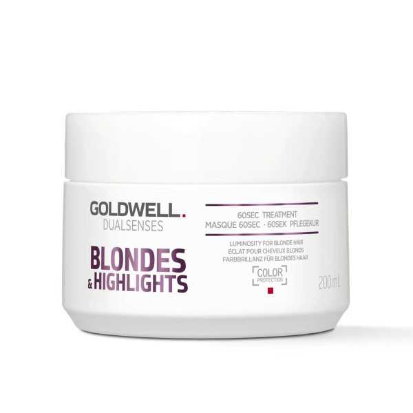 Mascarilla Capilar Goldwell Dualsenses Blond & Highlights 200 ml