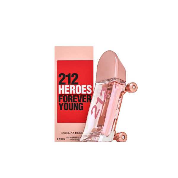 Perfume Mujer Carolina Herrera 212 Heroes forever Young EDP 30 ml