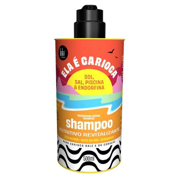 Champú Nutritivo Lola Cosmetics Ela É Carioca 500 ml Revitalizante