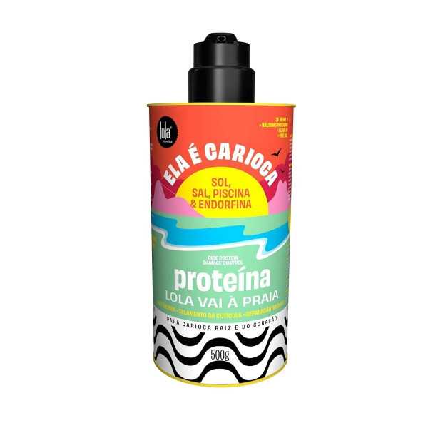 Tratamiento Capilar Reconstructor Lola Cosmetics Ela É Carioca Protein 500 g