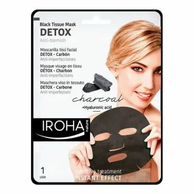 Espuma Limpiadora Detox Charcoal Black Iroha IROHA73 (1 unidad)