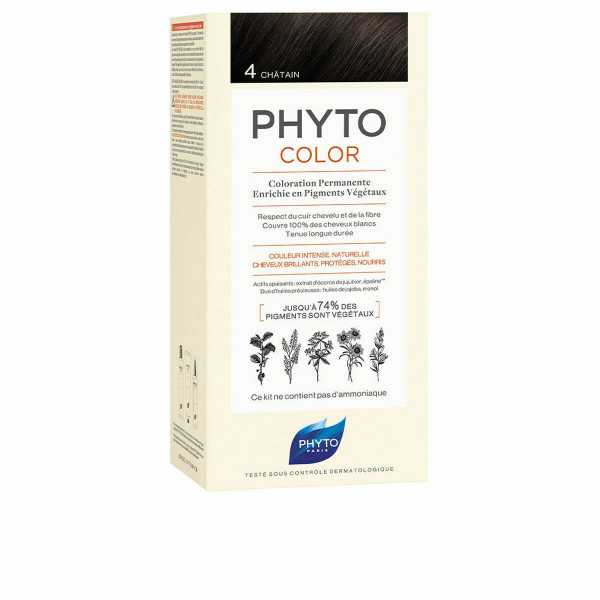 Coloración Permanente Phyto Paris Phytocolor Sin amoniaco 4-castaño