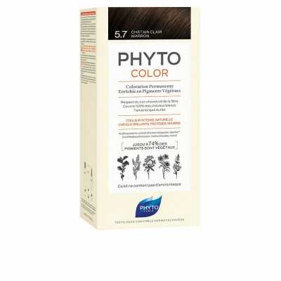 Permanent Colour PHYTO PhytoColor 5.7-castaño marrón claro Ammonia-f