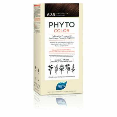 Permanent Colour PHYTO PhytoColor 5.35-castaño claro chocolate Ammoni