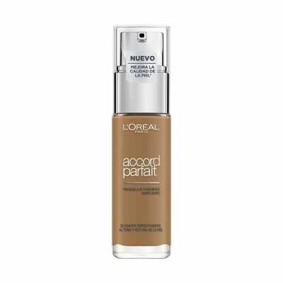 Fluid Foundation Make-up L'Oreal Make Up Accord Parfait 8,5D/8,5W-cara