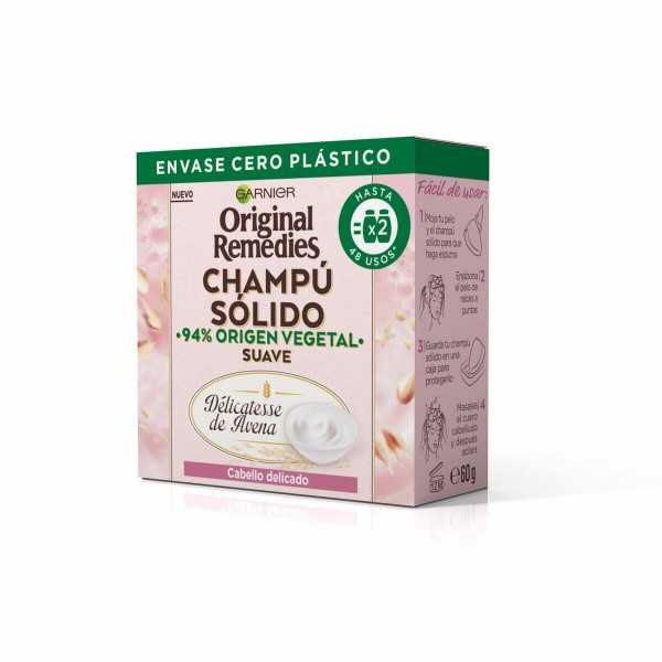 Champú Sólido Garnier Original Remedies Suave Calmante 60 g