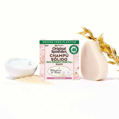 Champú Sólido Garnier Original Remedies Suave Calmante 60 g