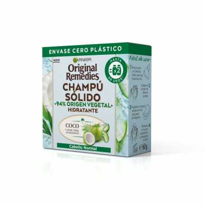 Champú Sólido Garnier Original Remedies Hidratante Coco Aloe Vera 60