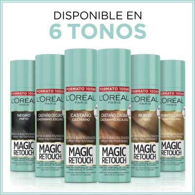 Cover Up Spray for Grey Hair L'Oreal Make Up Magic Retouch 4-Blonde 10