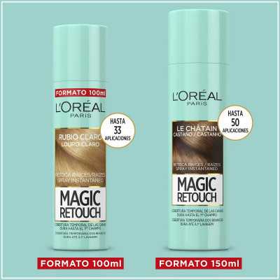 Cover Up Spray for Grey Hair L'Oreal Make Up Magic Retouch 4-Blonde 10