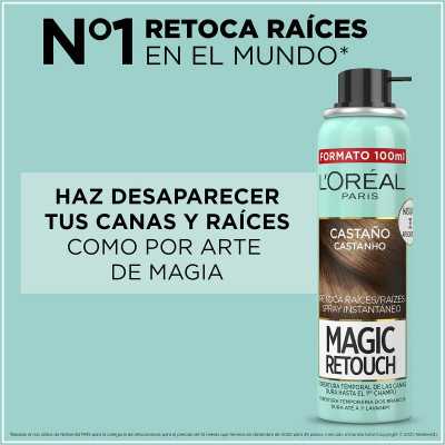 Cover Up Spray for Grey Hair L'Oreal Make Up Magic Retouch 4-Blonde 10