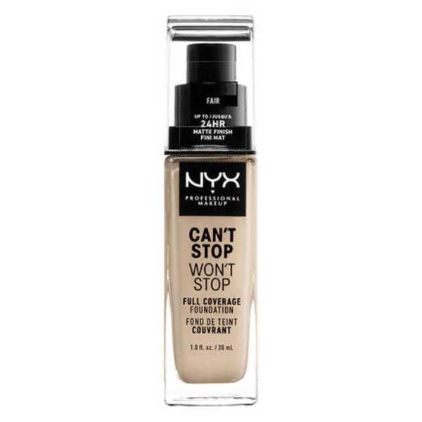 Base de Maquillaje Cremosa NYX Can't Stop Won't Stop Fair (30 ml)