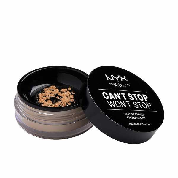 Polvos Fijadores de Maquillaje NYX Can't Stop Won't Stop Medium (6 g)