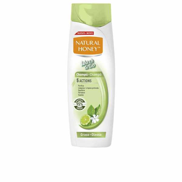 Champú Natural Honey Wash Go 400 ml