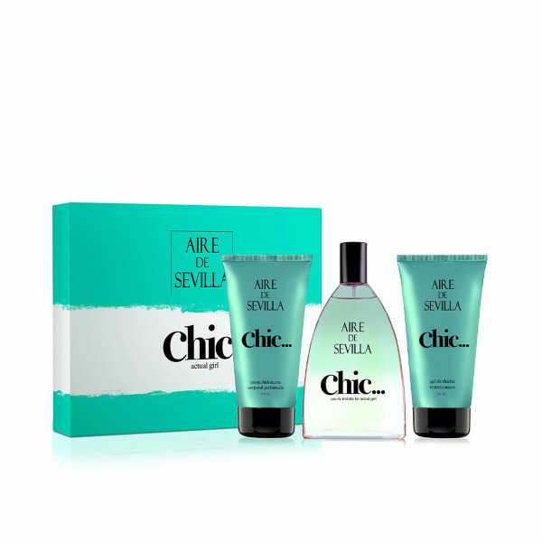 Women's Perfume Set Aire Sevilla Chic… EDT 3 Pieces