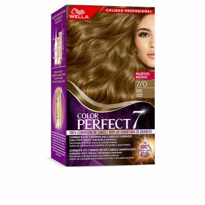 Tinte Permanente Wella Color Perfect 7 Nº 7/0 Cabellos Canosos 60 ml