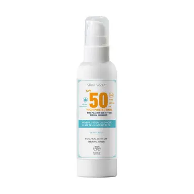 Protector Solar Alma Secret High Protection Crema 100 ml Spf 50 (100 m