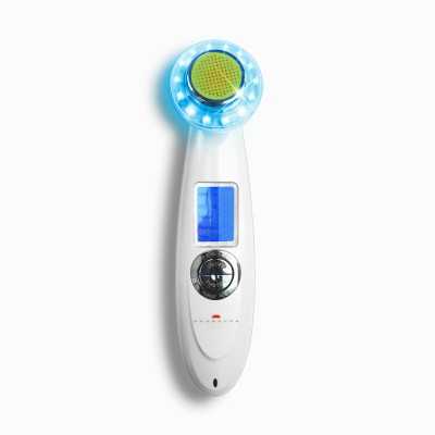 Facial Massager with Radiofrequency, Phototherapy and Electrostimulati