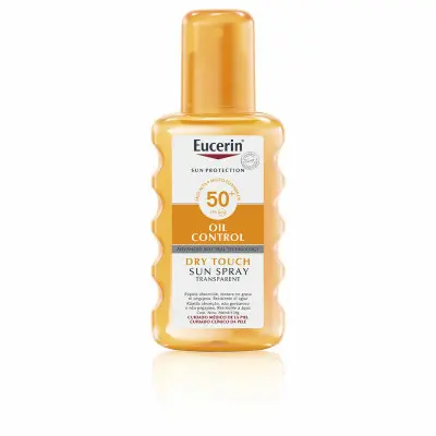 Protector Solar Corporal en Spray Eucerin Transparente SPF 50 (200 ml)