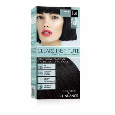 Permanent Colour Creme Clearé Institute Colour Clinuance Nº 1.0-negr