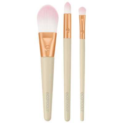 Set de Brochas de Maquillaje Ecotools Ready Glow Edición limitada 3 P