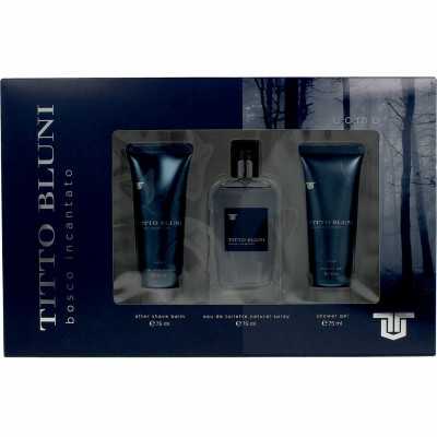 Set de Perfume Hombre Titto Bluni Bosco Incantato 3 Piezas