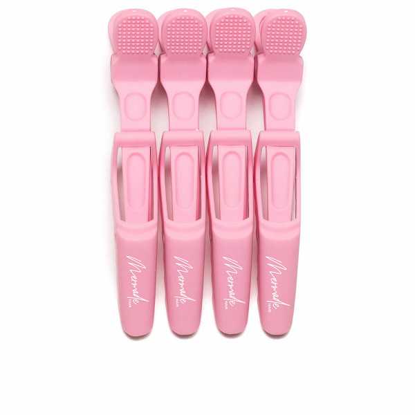 Pinzas para el Cabello Mermade  Rosa (4 Unidades)