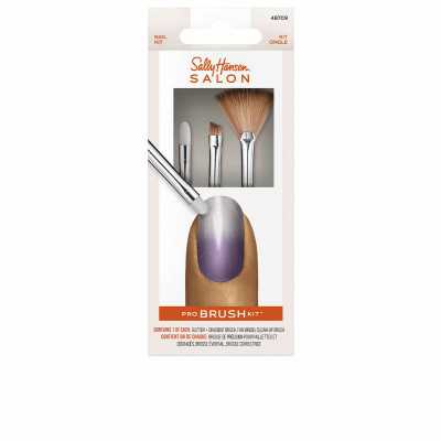 Set de Brochas de Maquillaje Sally Hansen Pro Brush Lote 3 Piezas