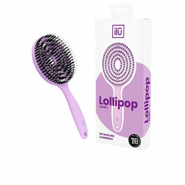 Cepillo Desenredante Ilū Lollipop Morado