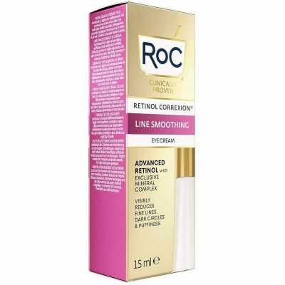 Crema para el Contorno de Ojos Roc Line Smoothing Retinol (15 ml)