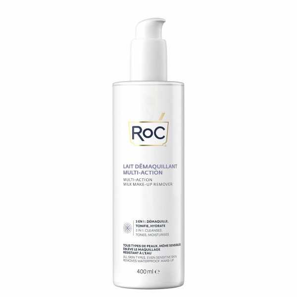 Leche Desmaquillante Facial Roc 3 en 1 (400 ml)