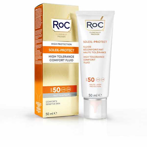 Protector Solar Roc High Tolerance Pieles sensibles SPF 50 (50 ml)