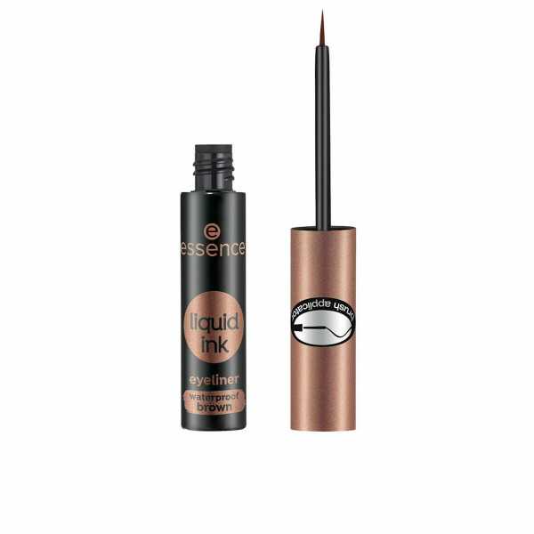 Eyeliner Essence Liquid Ink Resistente al agua Nº 02-brown 3 ml