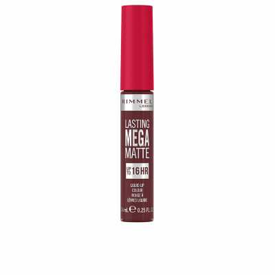 Pintalabios Rimmel London Lasting Mega Matte Líquido Nº 810 Plum thi