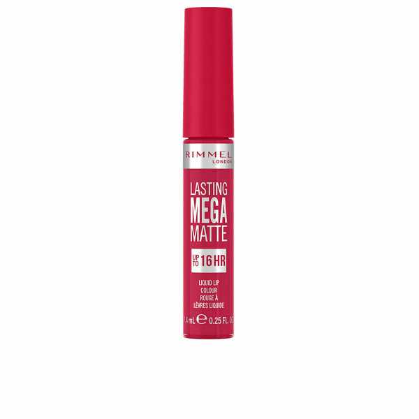 Pintalabios Rimmel London Lasting Mega Matte Líquido Nº 910 Fuchsia flush 7,4 ml