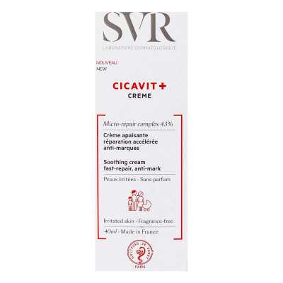 Crema Corporal Reparadora SVR Cicavit+ 40 ml