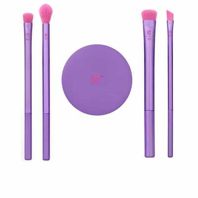 Set de Brochas de Maquillaje Real Techniques Brow Styling Fucsia 5 Pie