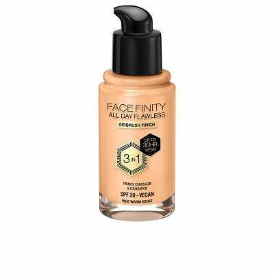 Crème Make-up Base Max Factor Face Finity All Day Flawless 3-in-1 Spf