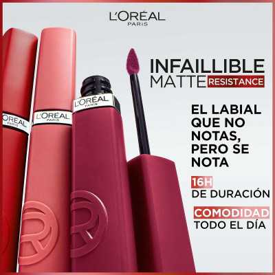 Labial líquido L'Oreal Make Up Infaillible Matte Resistance Nº 120 (