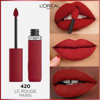 Liquid lipstick L'Oreal Make Up Infaillible Matte Resistance True Roma