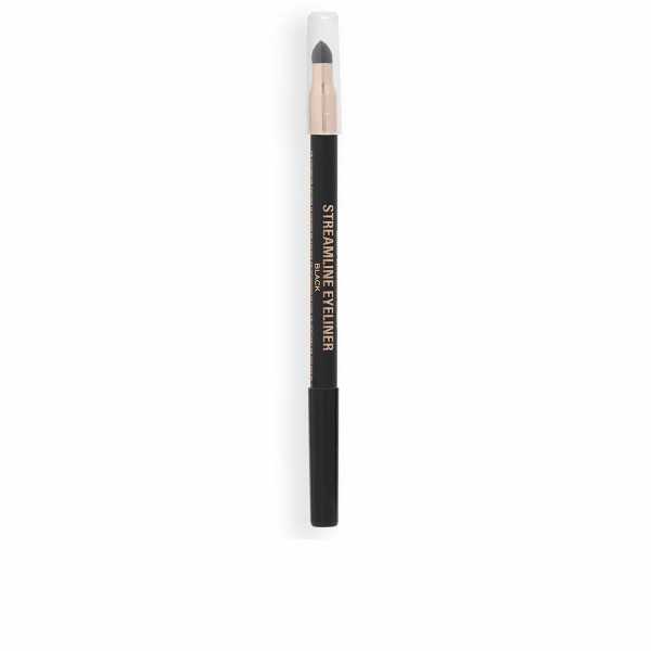 Lápiz de Ojos Revolution Make Up Streamline Eyeliner 2 en 1 Negro 1,3 g