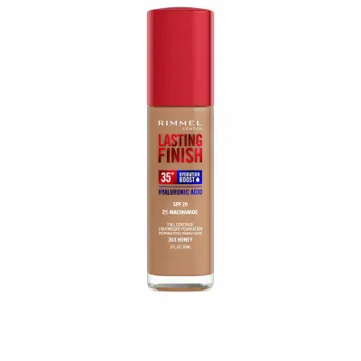 Liquid Make Up Base Rimmel London Lasting Finish Nº 303 Honey Spf 20