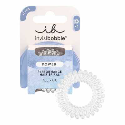 Gomas de Pelo Invisibobble Transparente (3 Unidades)