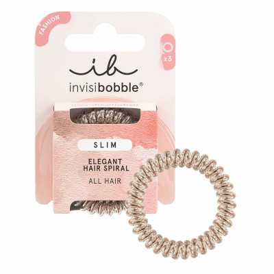 Gomas de Pelo Invisibobble Bronce (3 Unidades)